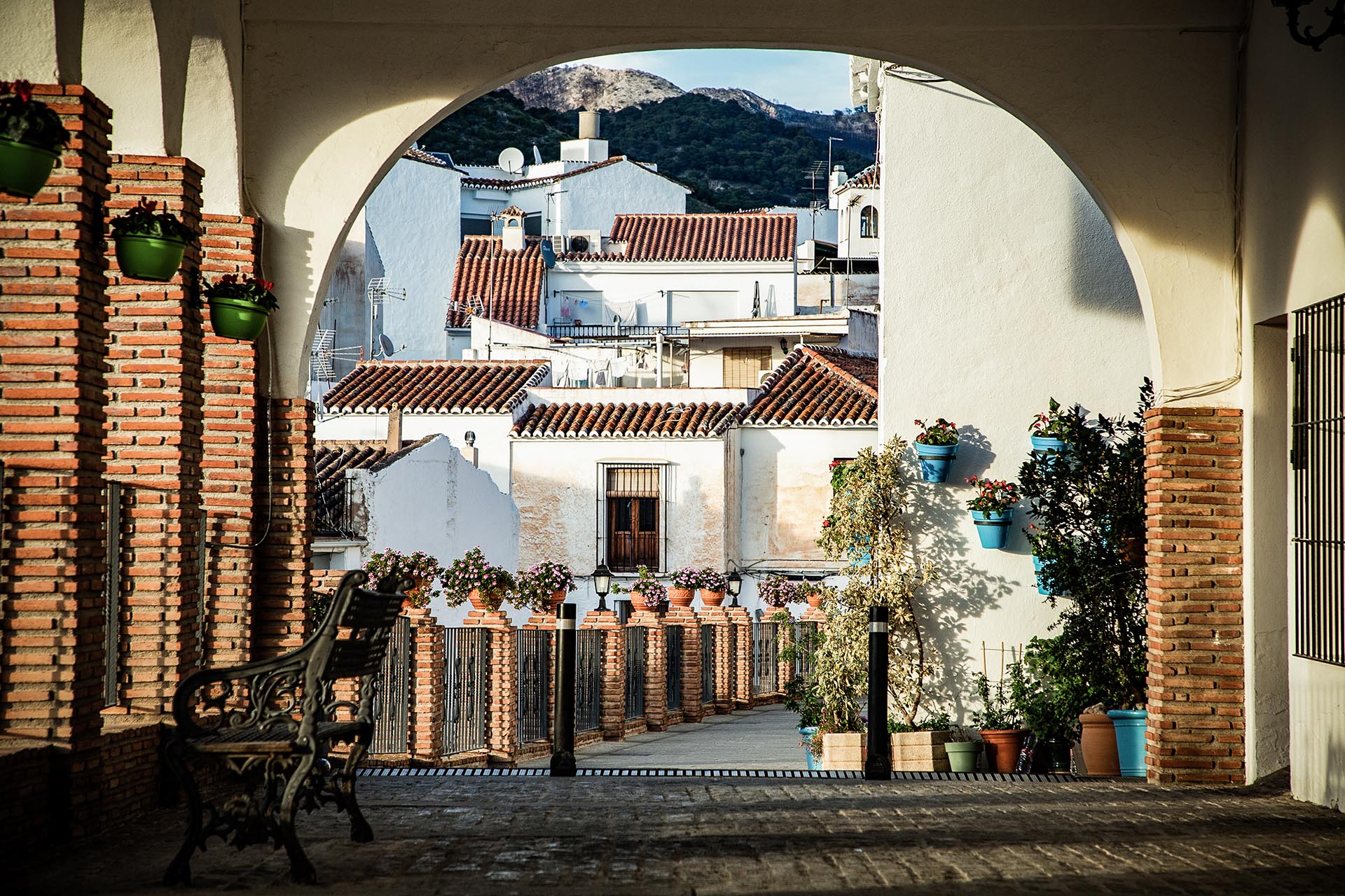 picturesque village of Mijas. Costa del Sol, Andalusia, Spain